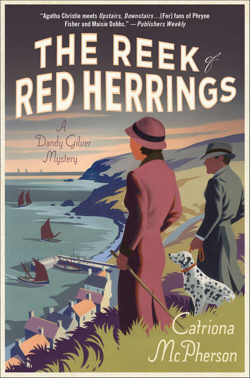 Book cover of The Reek of Red Herrings: A Dandy Gilver Mystery