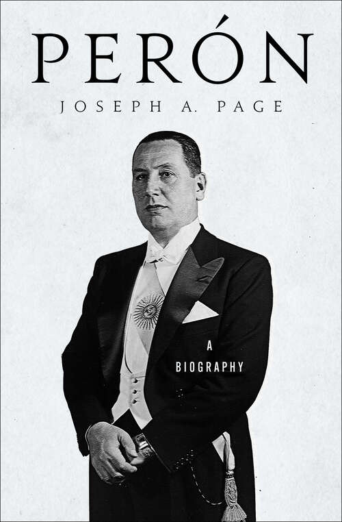 Book cover of Perón: A Biography