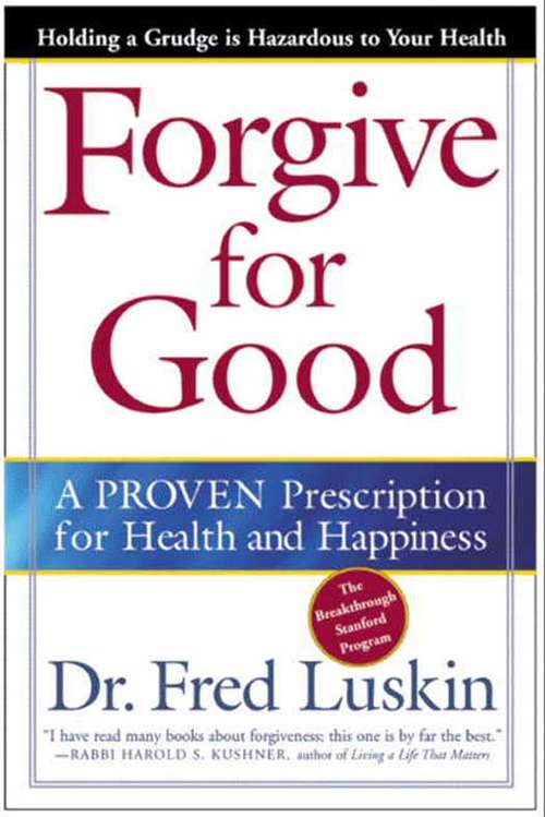 Book cover of Forgive for Good