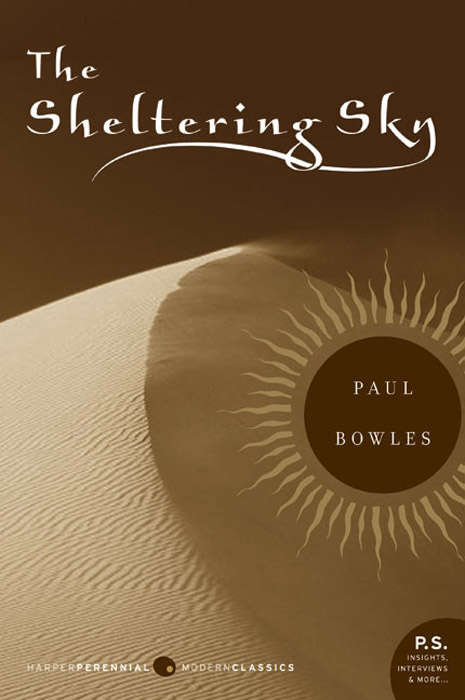 Book cover of The Sheltering Sky