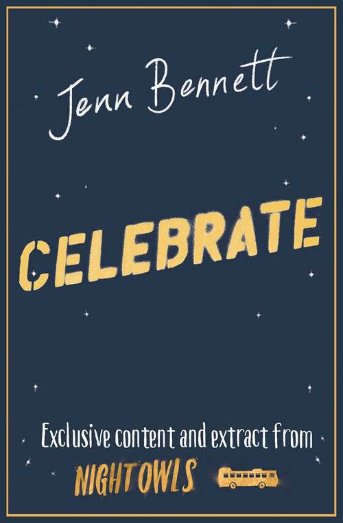 Book cover of Celebrate (Night Owlet #2)
