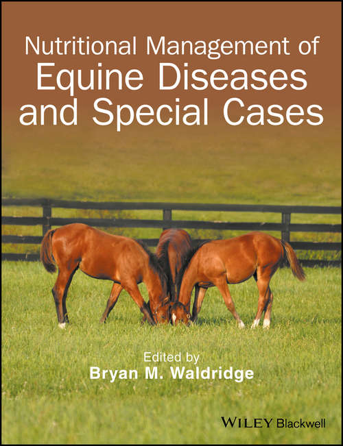 Book cover of Nutritional Management of Equine Diseases and Special Cases