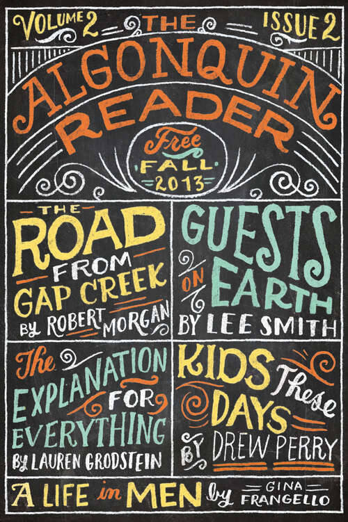 Book cover of The Algonquin Reader: Fall 2013