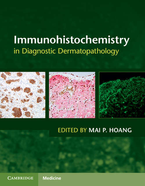 Book cover of Immunohistochemistry in Diagnostic Dermatopathology