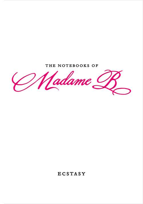 Book cover of The Notebooks of Madame B: Ecstasy