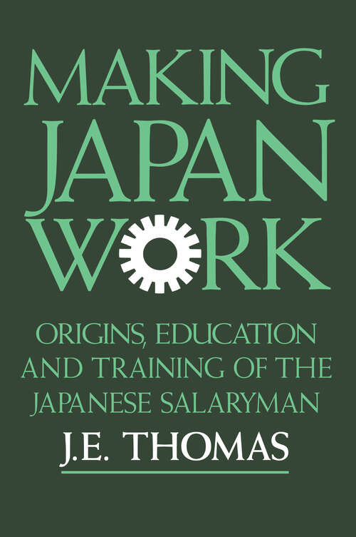 Making Japan Work