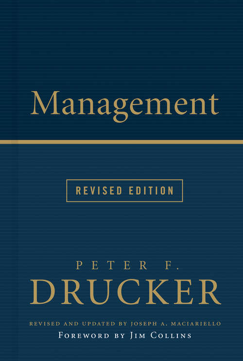 Book cover of Management Rev Ed