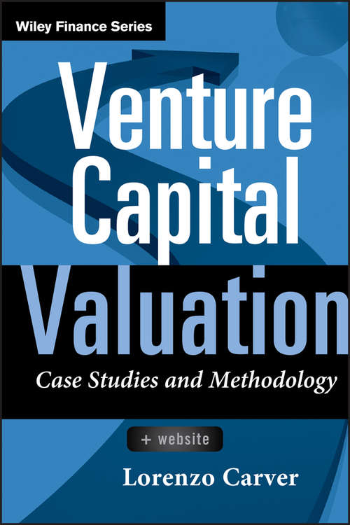 Book cover of Venture Capital Valuation