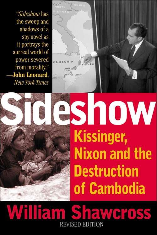 Book cover of Sideshow: Kissinger, Nixon, and the Destruction of Cambodia