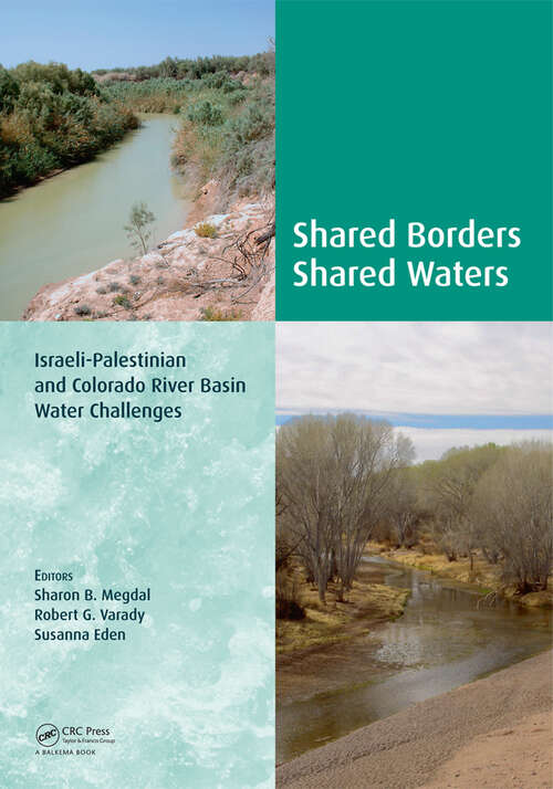 Book cover of Shared Borders, Shared Waters: Israeli-Palestinian and Colorado River Basin Water Challenges