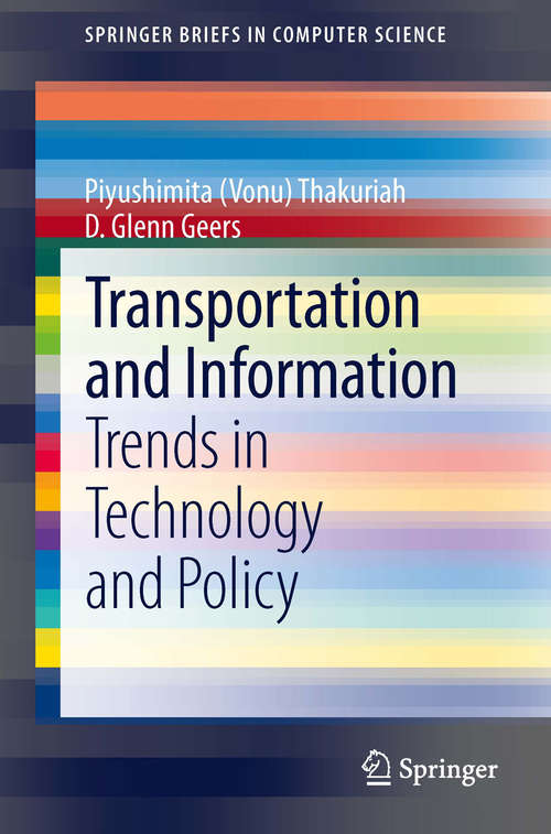 Book cover of Transportation and Information