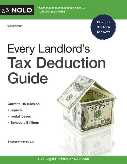 Book cover of Every Landlord's Tax Deduction Guide