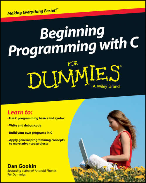 Book cover of Beginning Programming with C For Dummies