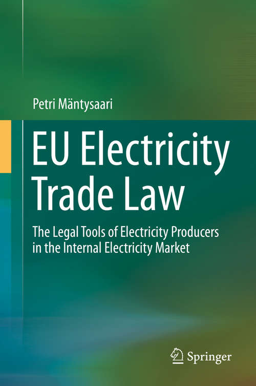 Book cover of EU Electricity Trade Law
