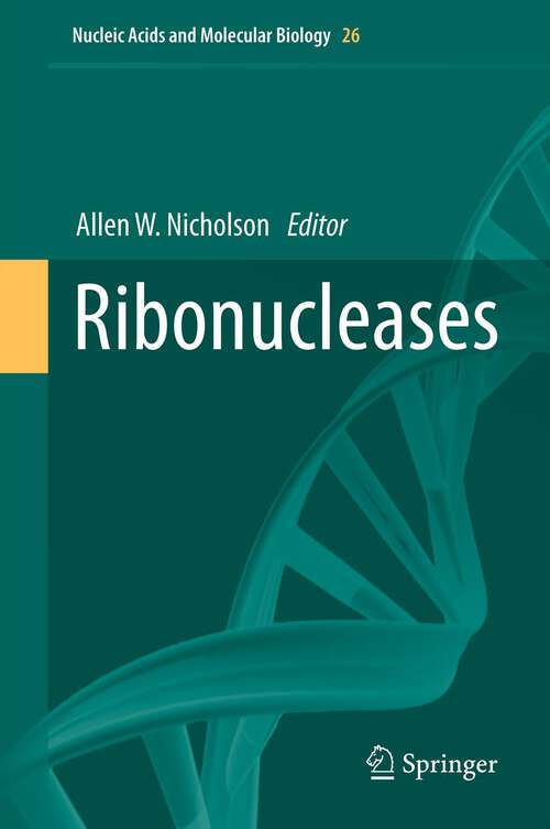 Book cover of Ribonucleases