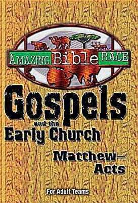 Book cover of Amazing Bible Race - For Adult Teams (Matthew-Acts)