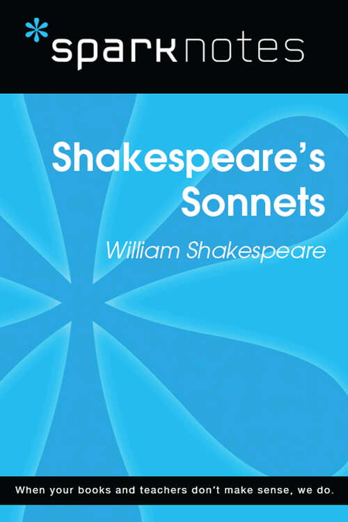 Book cover of Shakespeare's Sonnets (SparkNotes Literature Guide Series)