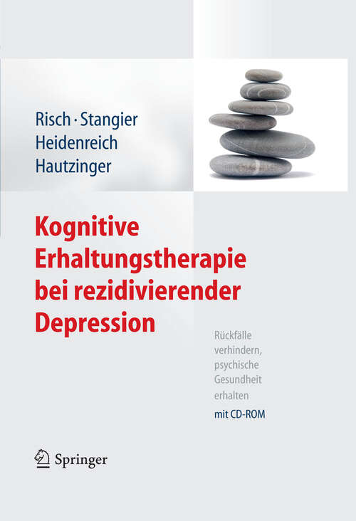 Book cover of Kognitive Erhaltungstherapie bei rezidivierender Depression