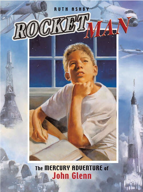 Book cover of Rocket Man: The Mercury Adventure of John Glenn