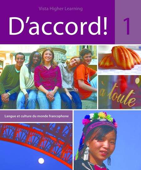 Book cover of D'accord! Langue et culture du monde francophone, [Level] 1