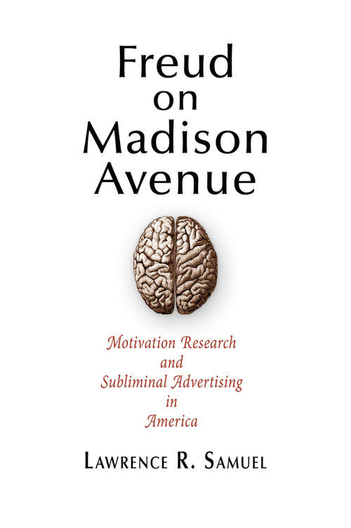 Book cover of Freud on Madison Avenue