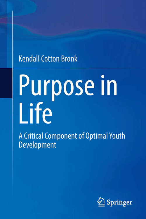 Book cover of Purpose in Life