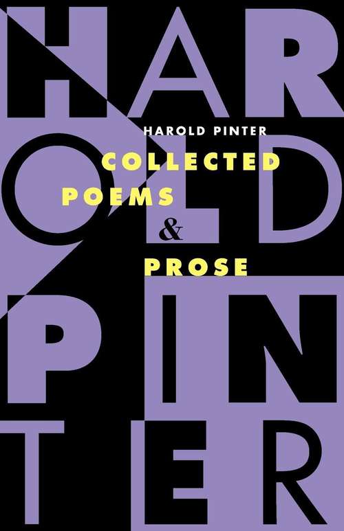 Book cover of Collected Poems and Prose