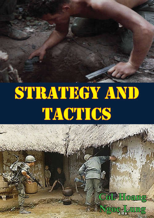 Book cover of Strategy and Tactics (Indochina Monographs #1)