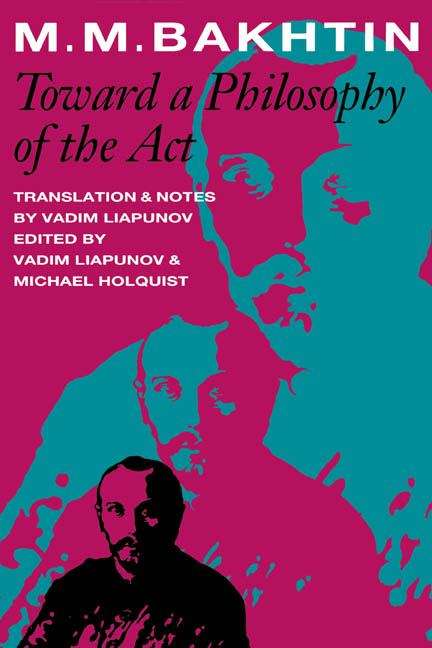 Book cover of Toward a Philosophy of the Act