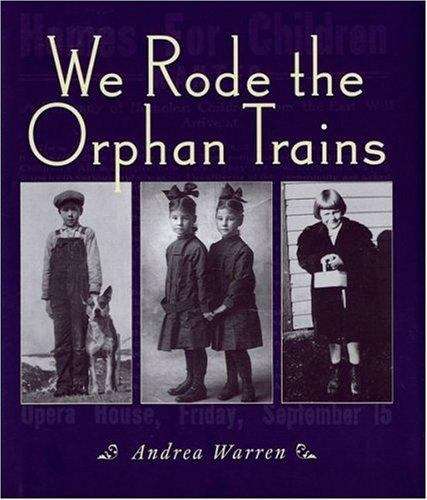 Book cover of We Rode the Orphan Trains