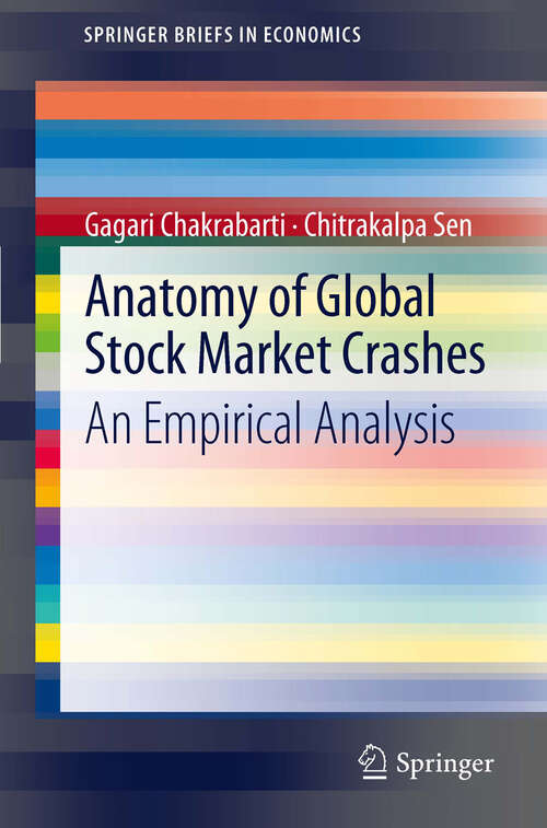 Book cover of Anatomy of Global Stock Market Crashes: An Empirical Analysis