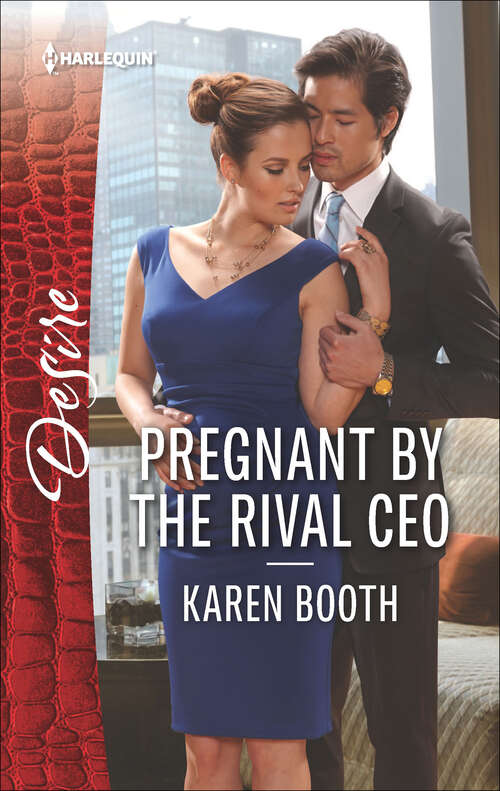 Book cover of Pregnant by the Rival CEO