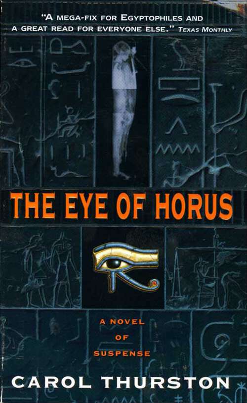 Book cover of The Eye Of Horus: A Novel of Suspense