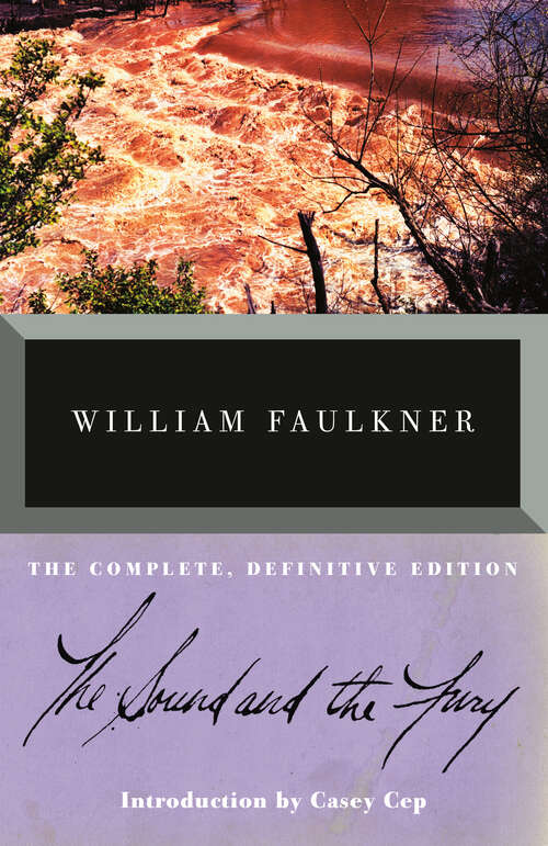 Book cover of The Sound and the Fury (Vintage International)