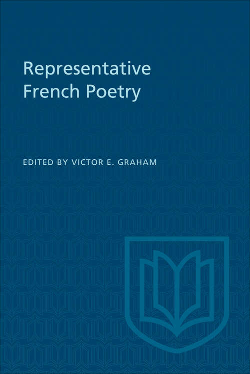 Book cover of Representative French Poetry (Second Edition)