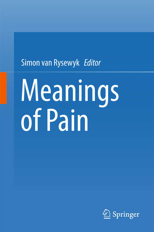 Book cover of Meanings of Pain