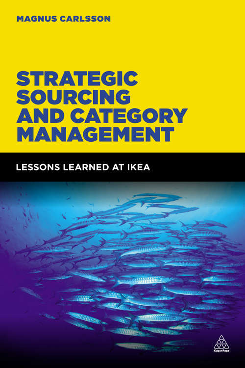 Book cover of Strategic Sourcing and Category Management