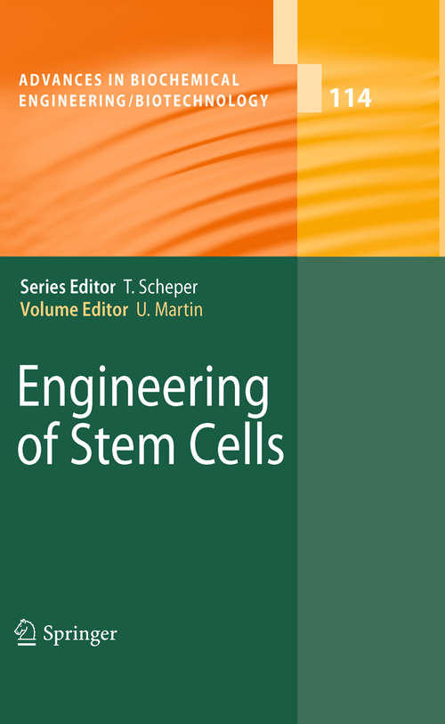 Book cover of Engineering of Stem Cells