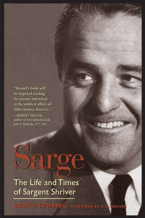 Book cover of Sarge: The Life and Times of Sargent Shriver