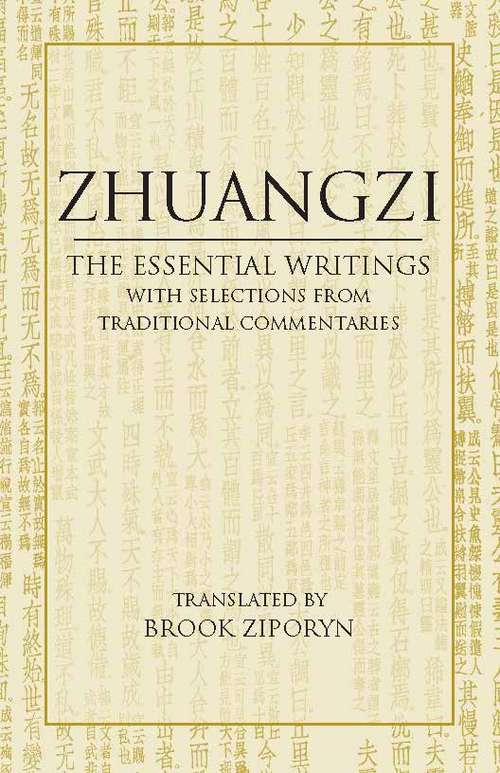 Book cover of Zhuangzi: With Selections from Traditional Commentaries