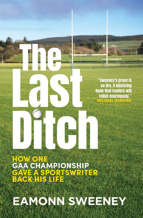 Book cover of The Last Ditch: How One GAA Championship Gave a Sportswriter Back His Life