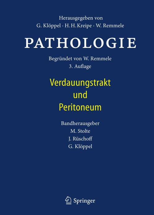 Book cover of Pathologie