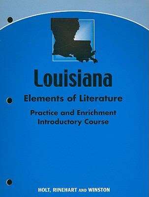 Book cover of Holt: Louisiana Practice and Enrichment, Introductory Course