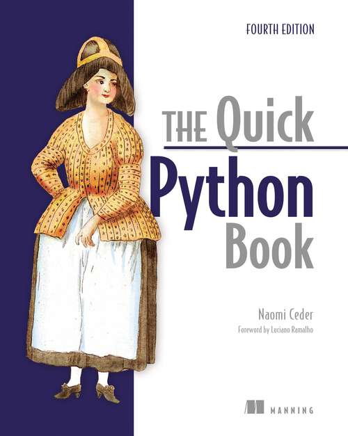 Book cover of The Quick Python Book, Fourth Edition