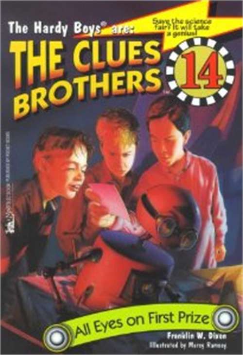 Book cover of All Eyes on First Prize (Frank and Joe Hardy: The Clues Brothers #14)