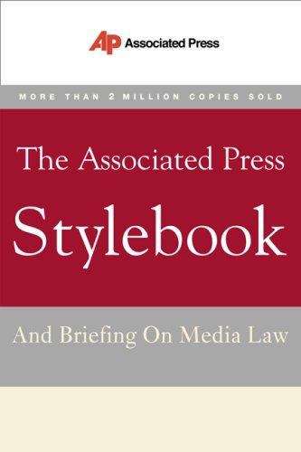 Book cover of AP Associated Press Stylebook and Briefing on Media Law (42nd edition)