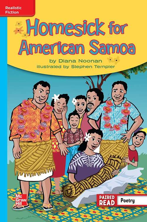 Book cover of Homesick for American Samoa [On Level, Grade 4]