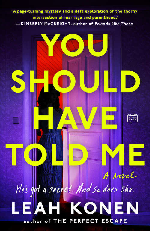 Book cover of You Should Have Told Me