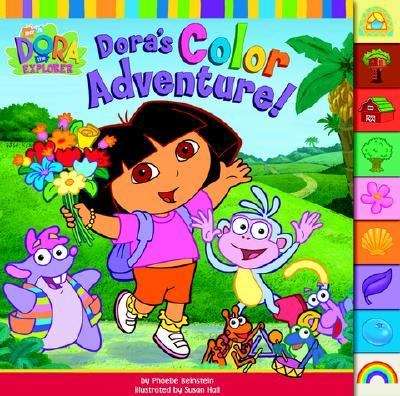 Book cover of Dora's Color Adventure! (Dora the Explorer)