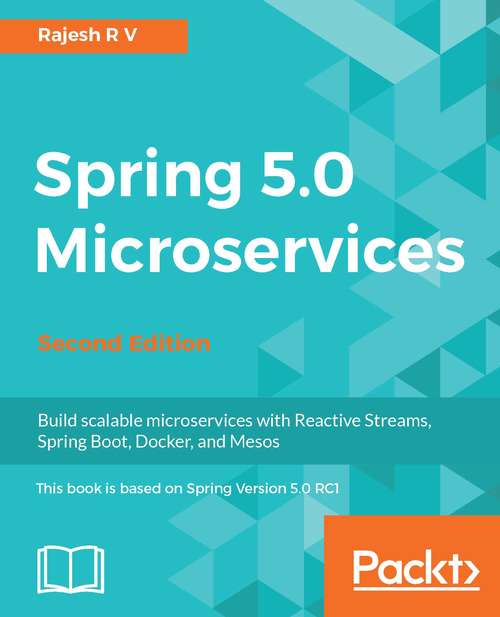 Book cover of Spring 5.0 Microservices - Second Edition (2)